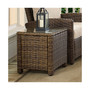 Bradenton Outdoor Wicker Rectangular Side Table
