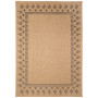 Sahara Block Print Border Area Rug