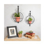 Tivoli 2-Piece Metal Hanging Planter Set