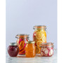 Round Clip Top Jar 17 oz, Set of 6