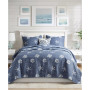 Seaside Reversible 4-Pc. Quilt Set, Full/Queen