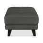 Lanz Leather Ottoman, Created for Macy's