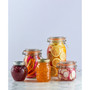 Round Clip Top Jar 34 oz, Set of 4