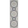 Key Largo KLG03 Blue 2'2" x 7'6" Runner Rug
