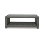 17.75" Resin Wicker Outdoor Coffee Table