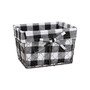 Vintage-like Chicken Wire Check Liner Basket Set of3