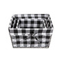 Vintage-like Chicken Wire Check Liner Basket Set of3
