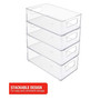Fridge Big Bins Set, 4 Pieces
