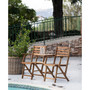 Folding Attached Chairs and Table