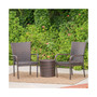 Wilmington Outdoors 3 Piece Stacking Chair Chat Set