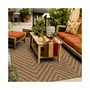 Magu MAG02 Tan 2'5" x 4'5" Outdoor Area Rug