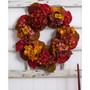 24" Fall Hydrangea Wreath