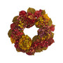 24" Fall Hydrangea Wreath
