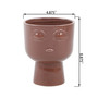 Facepot Footed Planter, 4.875"