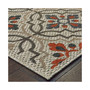 Scope SCO08 Gray 1'10" x 7'6" Runner Rug
