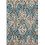 Malibu Outdoor Stamped Ikat 2'5" x 6' Area Rug