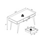 Computer Desk Writing Table w/ Drawers Laptop PC Workstation