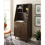 64" Storage Desk and Hutch with Keyboard Drawer