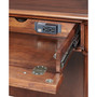 Clinton Hill Cherry Home Office L-Shaped Desk