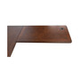 Clinton Hill Cherry Home Office L-Shaped Desk