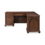 Clinton Hill Cherry Home Office L-Shaped Desk