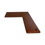 Clinton Hill Cherry Home Office L-Shaped Desk