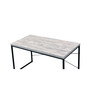 Jurgen Desk, White & Black 92915