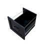 Home Office Computer Desk with Hutch, Antiqued Black finish