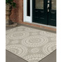 Genoa Outdoor 1832GNA 1'10" x 7'3" Runner Area Rug