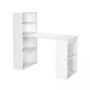 Computer Desk Writing Office 6-Tier Storage Shelves