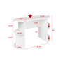 Kurv Compact Student Desk with Storage