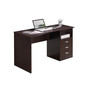 Classic Computer Desk with Multiple Drawers, Wenge