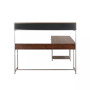 Wood L-Shape with Hutch and Storage Desk