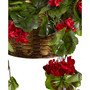 Geranium UV-Resistant Indoor/Outdoor Hanging Basket