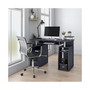 Complete Computer Workstation Desk With Storage, Espresso