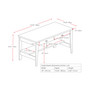 Folio 2 Drawer Desk
