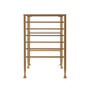 Joal Gold Metal or Glass Writing Desk