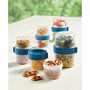 Easy Essentials Twist Two Way Food Storage Container Set, 10-Piece, Clear