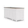 Finn 62" Wood Dovetail Joinery Executive Desk