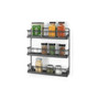 Vintage-like Living Wall Mount 3-Tier Spice Rack