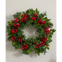24" Berry Boxwood Wreath