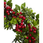 24" Berry Boxwood Wreath