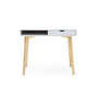 Austin Contemporary Home Office Desk with Storage Drawers