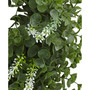 18" Eucalyptus Double Ring Wreath w/ Twig Base