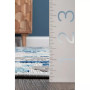 Claudia Contemporary Celestial Blue 4' x 6' Outdoor Area Rug