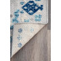 Claudia Contemporary Celestial Blue 4' x 6' Outdoor Area Rug