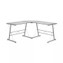 L-Shaped Computer Corner Glass Desk, Gaming Desk, Home Office Corner Desk