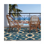 Bella BEL12 2'5" x 4'5" Outdoor Area Rug