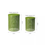 Multi-Functional Metal Garden Stool or Plant Stand or Accent Table, Set of 2