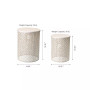 Multi-Functional Metal Garden Stool or Plant Stand or Accent Table, Set of 2